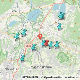 Mappa Via Alessandro Volta, 23892 Bulciago LC, Italia (4.08818)