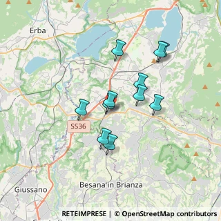 Mappa Via Alessandro Volta, 23892 Bulciago LC, Italia (2.90091)