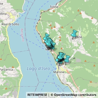 Mappa Via Alcide De Gasperi, 25054 Marone BS, Italia (0.905)
