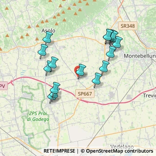 Mappa Piazza Guglielmo Marconi, 31030 Altivole TV, Italia (3.78938)
