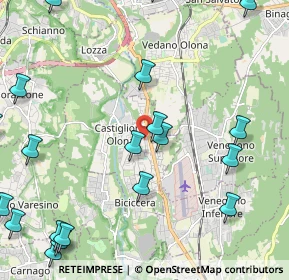 Mappa Via Antonio Gramsci, 21043 Castiglione Olona VA, Italia (3.0075)