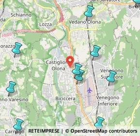 Mappa Via Antonio Gramsci, 21043 Castiglione Olona VA, Italia (3.01455)