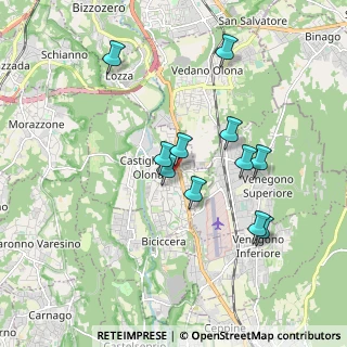 Mappa Via Antonio Gramsci, 21043 Castiglione Olona VA, Italia (1.64091)