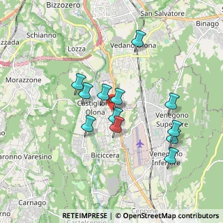 Mappa Via Antonio Gramsci, 21043 Castiglione Olona VA, Italia (1.6075)