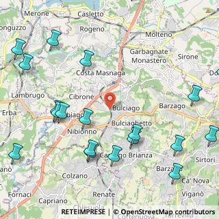 Mappa Via Conte Taverna, 23892 Bulciago LC, Italia (2.903)
