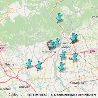 Mappa Via Maggiore Morello, 36063 Marostica VI, Italia (6.7825)