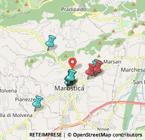 Mappa Via Maggiore Morello, 36063 Marostica VI, Italia (1.25182)
