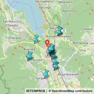 Mappa Via Fava, 28024 Gozzano NO, Italia (1.353)