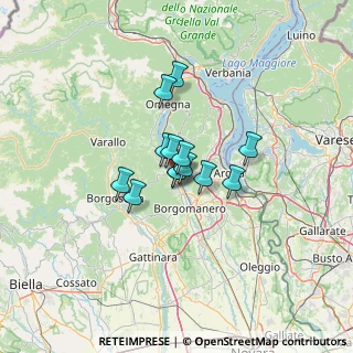 Mappa Via Fava, 28024 Gozzano NO, Italia (7.39692)