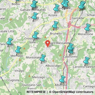 Mappa Via Leonardo da Vinci, 21040 Sumirago VA, Italia (3.1985)