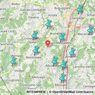 Mappa Via Leonardo da Vinci, 21040 Sumirago VA, Italia (2.46818)