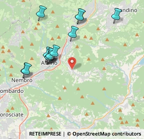 Mappa Via I Maggio, 24021 Albino BG, Italia (3.99462)