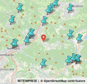 Mappa Via I Maggio, 24021 Albino BG, Italia (5.3175)