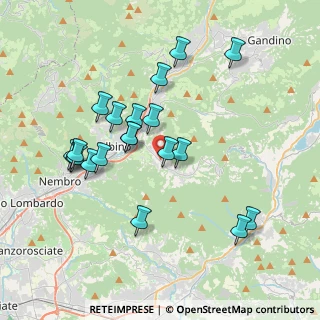 Mappa Via I Maggio, 24021 Albino BG, Italia (3.6775)
