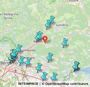 Mappa Via I Maggio, 24021 Albino BG, Italia (10.331)