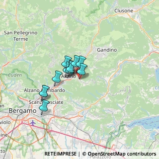 Mappa Via I Maggio, 24021 Albino BG, Italia (4.48083)