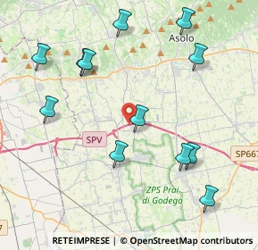 Mappa Via Astego, 31039 Riese Pio X TV, Italia (4.55833)