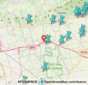 Mappa Via Astego, 31039 Riese Pio X TV, Italia (6.3705)