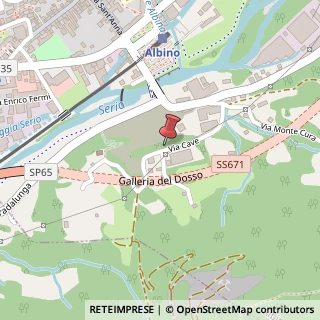 Mappa Via Cave,  5, 24021 Albino, Bergamo (Lombardia)