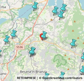 Mappa Via Iᵒ Maggio, 23890 Barzago LC, Italia (6.692)
