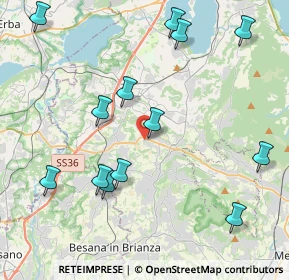 Mappa Via Iᵒ Maggio, 23890 Barzago LC, Italia (4.69)