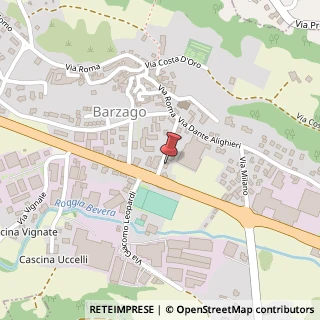 Mappa Viale Rimembranze, 155, 23890 Barzago, Lecco (Lombardia)