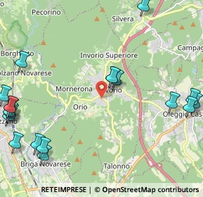 Mappa 28045 Invorio NO, Italia (3.0735)