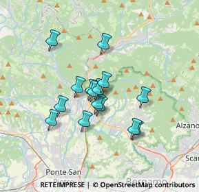 Mappa Via Viera, 24018 Villa D'almé BG, Italia (2.62667)