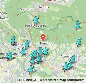 Mappa Via Viera, 24018 Villa D'almé BG, Italia (2.5775)
