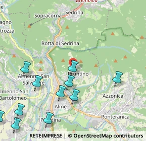 Mappa Via Viera, 24018 Villa D'almé BG, Italia (2.78167)