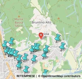 Mappa Via Viera, 24018 Villa D'almé BG, Italia (0.679)