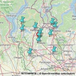 Mappa Via Guglielmo Marconi, 21043 Castiglione Olona VA, Italia (11.89818)