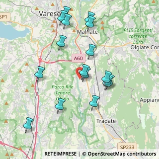 Mappa Via Guglielmo Marconi, 21043 Castiglione Olona VA, Italia (4.08813)