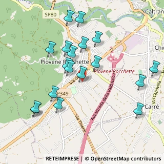 Mappa Via Giuseppe Ungaretti, 36013 Piovene Rocchette VI, Italia (1.04)