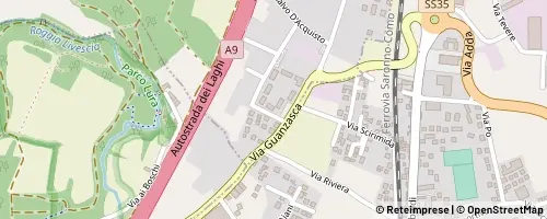 Mappa Luisago