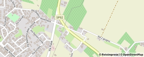 Mappa Maserada sul Piave