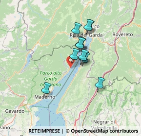 Mappa Via Foci Campione del, 25010 Garda VR, Italia (9.87333)