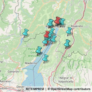 Mappa Via Foci Campione del, 25010 Garda VR, Italia (11.5375)