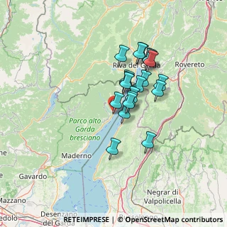 Mappa Via Foci Campione del, 25010 Garda VR, Italia (10.2845)