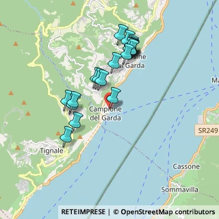 Mappa Via Foci Campione del, 25010 Garda VR, Italia (1.7185)