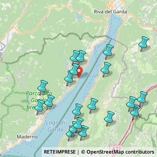 Mappa Via Foci Campione del, 25010 Garda VR, Italia (9.6415)