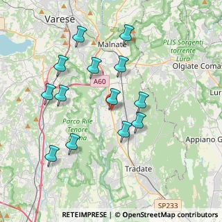 Mappa Via Cesare Battisti, 21043 Castiglione Olona VA, Italia (3.73077)