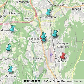 Mappa Via Cesare Battisti, 21043 Castiglione Olona VA, Italia (2.33273)