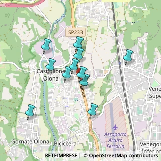 Mappa Via Cesare Battisti, 21043 Castiglione Olona VA, Italia (0.76091)