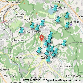 Mappa Via Como, 22063 Cantù CO, Italia (1.7825)