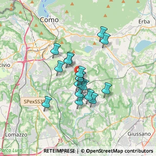 Mappa Via Como, 22063 Cantù CO, Italia (2.64059)