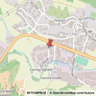 Mappa Via Vignate, 6, 23890 Barzago, Lecco (Lombardia)