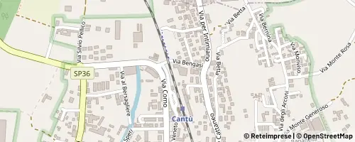 Mappa Cantù