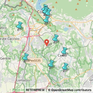 Mappa Via cucciago, 22070 Mediglia MI, Italia (4.75182)