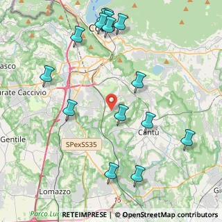 Mappa Via cucciago, 22070 Mediglia MI, Italia (5.02267)